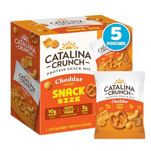 Catalina Crunch Cheddar Protein Snack Mix 5-Pack: $7.19 Catalina Crunch Cheddar Protein Snack Mix 5-Pack: $7.19