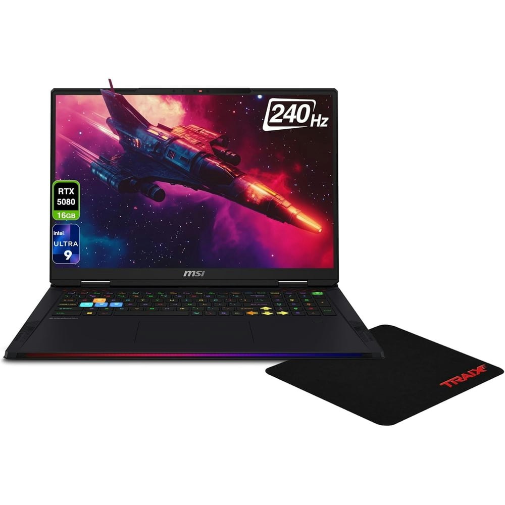 MSI Raider 18 HX Gaming Laptop: $3,118.76 MSI Raider 18 HX Gaming Laptop: $3,118.76