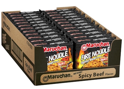 Maruchan Fire Spicy Beef Ramen Noodle Soup 22-Pack for $9.44 via Sub. & Save + free shipping w/ Prime