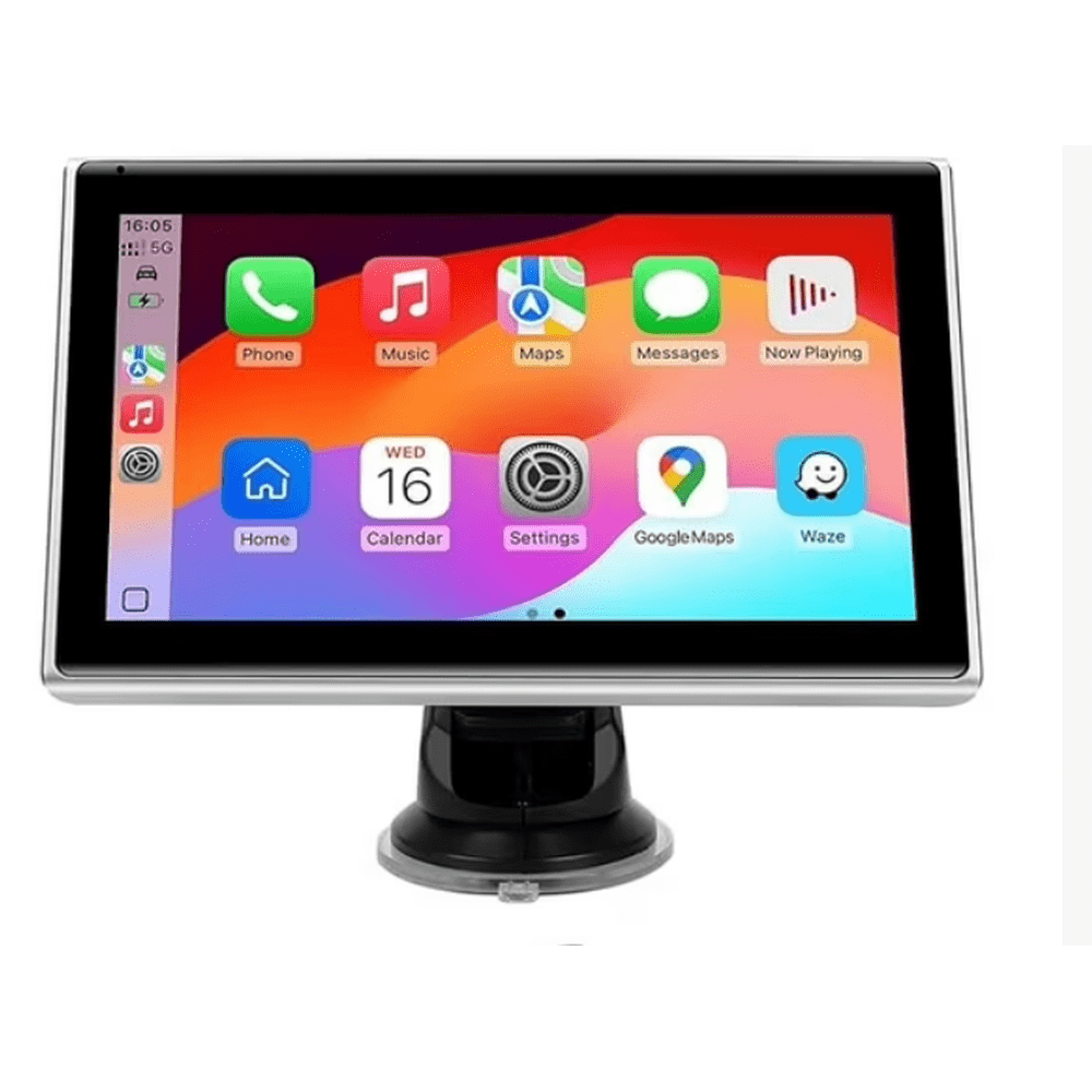 7-Inch Portable Wireless CarPlay and Android Auto Touch Screen: $39.99 7-Inch Portable Wireless CarPlay and Android Auto Touch Screen: $39.99