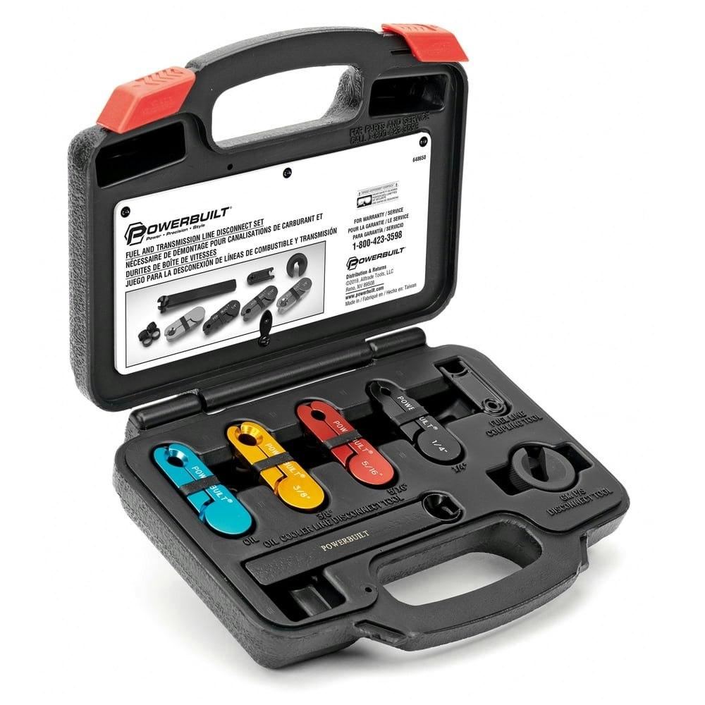Powerbuilt Fuel and Transmission Line Disconnect Set: $50.99