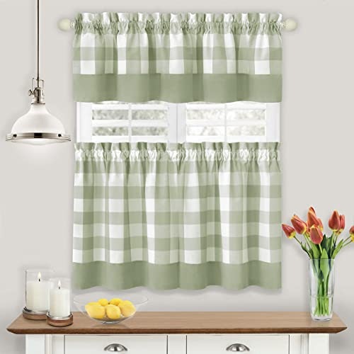 Achim Hunter Curtain Tier and Valance Set: $24.98 Achim Hunter Curtain Tier and Valance Set: $24.98
