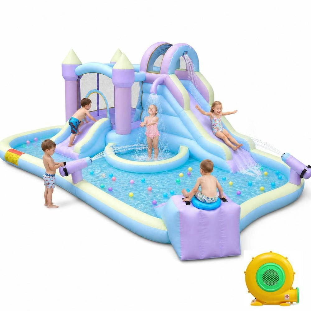 Ktaxon 7-in-1 Inflatable Water Slide Bounce House: $229.99