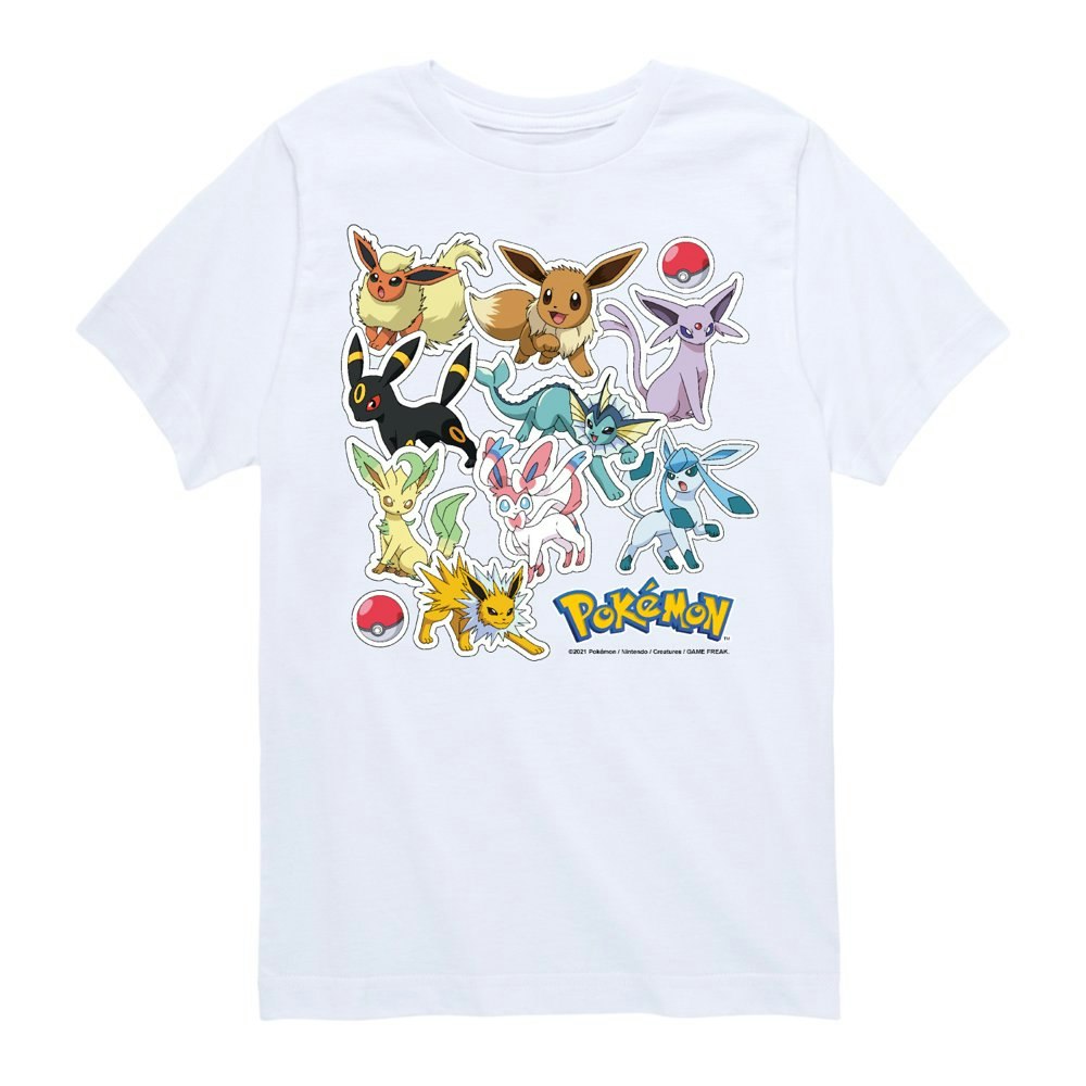 Pokémon Eevee Evolution Graphic T-Shirt: $17.99