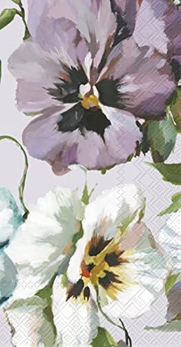 Ideal Home Range Martha Light Lilac 3-Ply Guest Towel Napkins 16-Count: $7.20