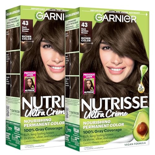 Garnier Nutrisse Ultra Crème Permanent Hair Color 2-Pack: $15.98