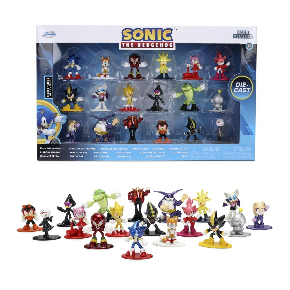 Jada Toys Sonic the Hedgehog Nano Metalfigs 18-Pack Series 2 Die-Cast Figure Set: $29.30 Jada Toys Sonic the Hedgehog Nano Metalfigs 18-Pack Series 2 Die-Cast Figure Set: $29.30