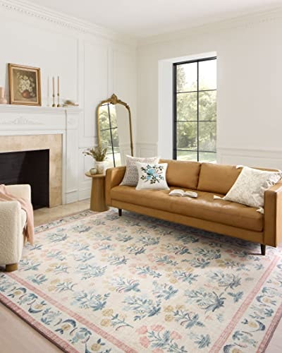 Loloi Rifle Paper Co. Eden Mughal Rose Blush 3.5' x 5.5' Accent Rug: $49.17 Loloi Rifle Paper Co. Eden Mughal Rose Blush 3.5' x 5.5' Accent Rug: $49.17