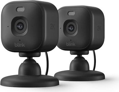 Blink Mini 2K+ Indoor Security Camera 2-Pack for $38 + free shipping