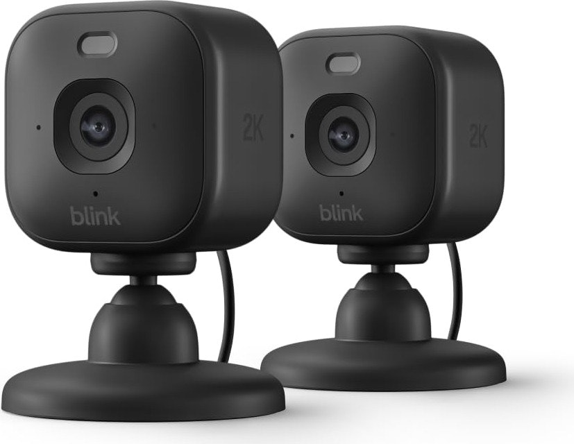 Blink Mini 2K+ Indoor Security Camera 2-Pack: $38