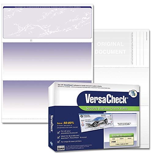 VersaCheck 500-Sheet Blank Business Voucher Checks: $38.02