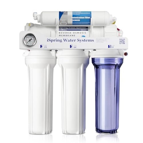iSpring 150 GPD 5-Stage Tankless RO/DI System: $154.20 iSpring 150 GPD 5-Stage Tankless RO/DI System: $154.20