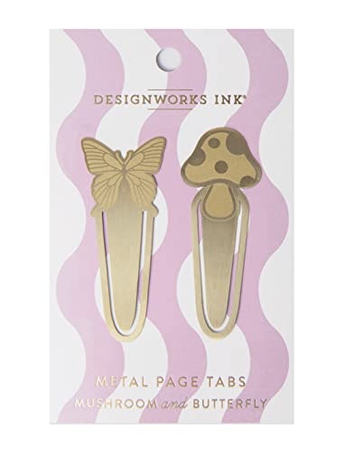 DesignWorks Ink Brass Page Tabs 2-Pack: $10.95 DesignWorks Ink Brass Page Tabs 2-Pack: $10.95
