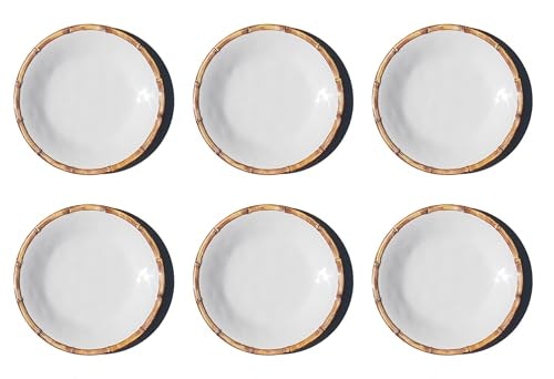 NewWave Bamboo Rim Melamine Dinner Plate 6-Pack: $54.25 NewWave Bamboo Rim Melamine Dinner Plate 6-Pack: $54.25