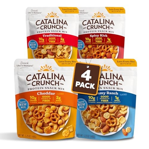 Catalina Crunch Protein Snack Mix 4-Pack: $18.51 Catalina Crunch Protein Snack Mix 4-Pack: $18.51