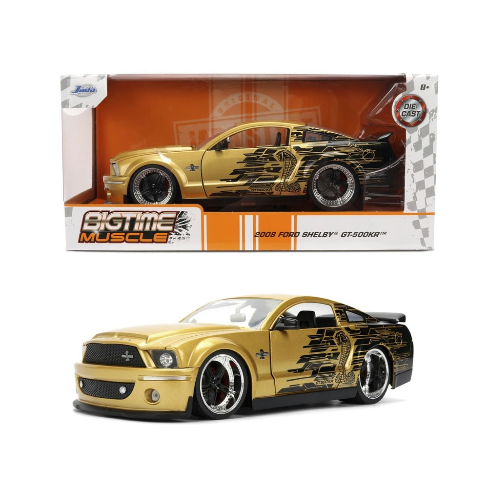 1:24 Scale 2008 Ford Mustang Shelby GT500 KR: $31.64 1:24 Scale 2008 Ford Mustang Shelby GT500 KR: $31.64