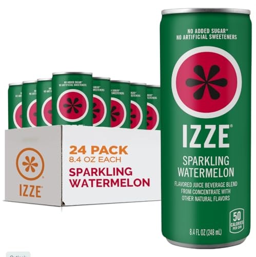 Izze Sparkling Watermelon Juice 24-Pack: $21.86