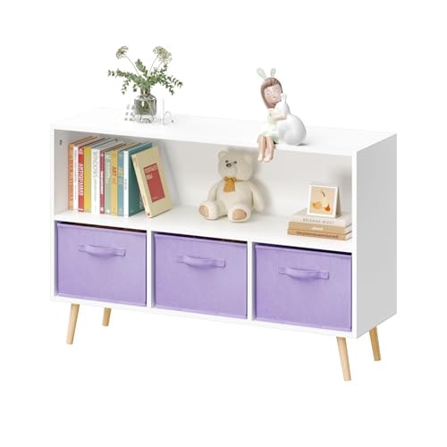 Kids Bookcase and Toy Storage Organizer: $77.99 Kids Bookcase and Toy Storage Organizer: $77.99