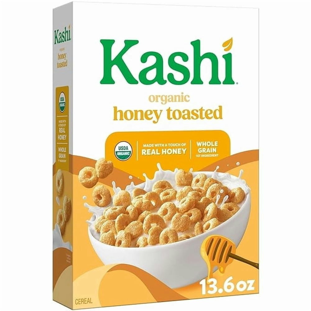 Kashi Honey Toasted Organic Whole Grain Cereal 13.6-oz. Box: $11.99