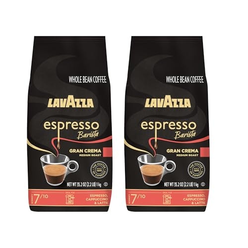 Lavazza Gran Crema Espresso 2.2-Pound Bag 2-Pack: $35.99