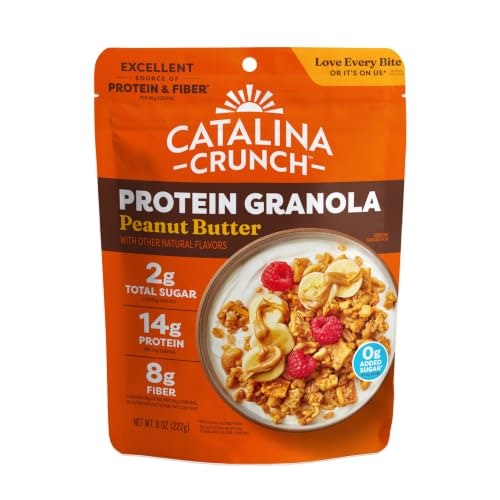 Catalina Crunch Peanut Butter Protein Granola 8-oz. Bag: $5.65