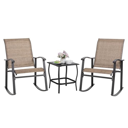 Shintenchi 3-Piece Rocking Patio Bistro Set: $94.98 Shintenchi 3-Piece Rocking Patio Bistro Set: $94.98