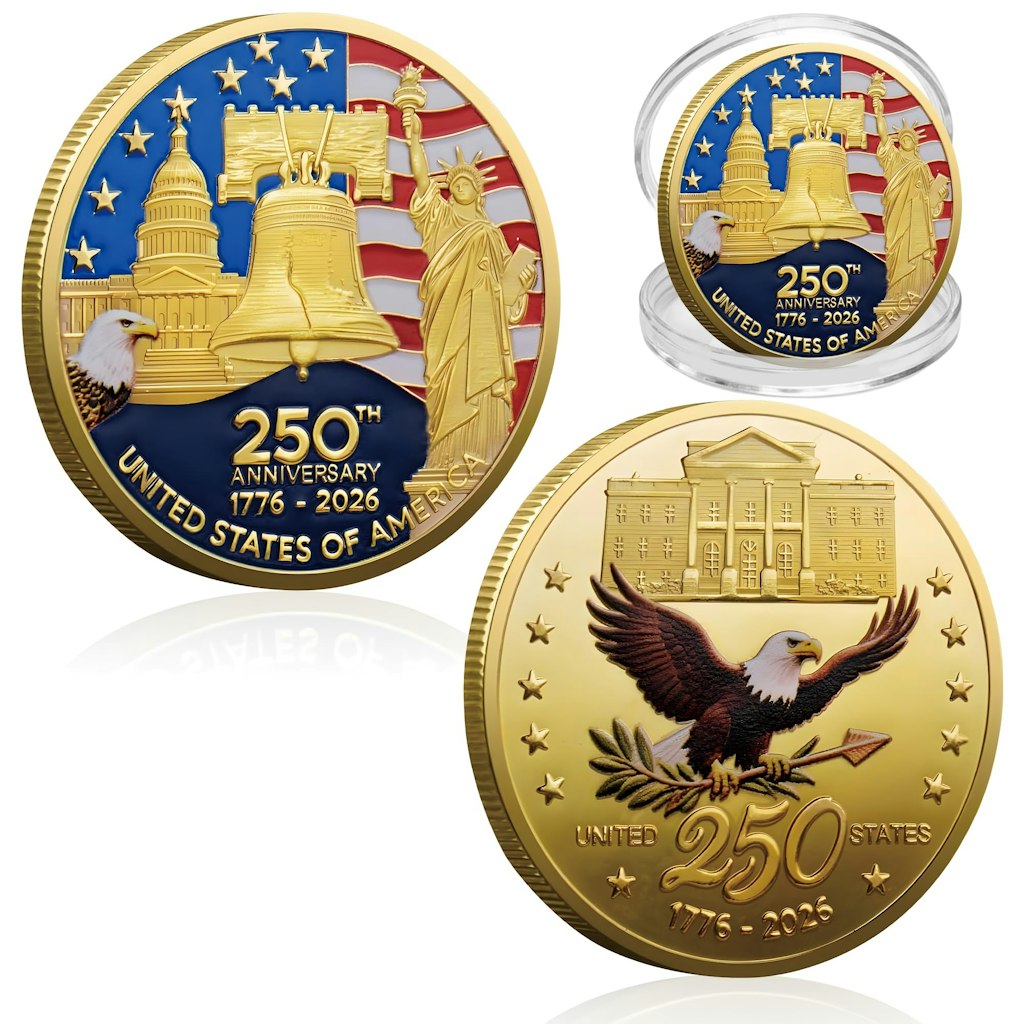 250th Anniversary Commemorative Coin: $4.99