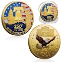 250th Anniversary Commemorative Coin for $5 + free shipping w/ Prime