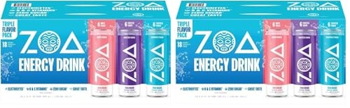 Zoa Zero Sugar Energy Drink 12-oz 18-Pack: $41.58 Zoa Zero Sugar Energy Drink 12-oz 18-Pack: $41.58