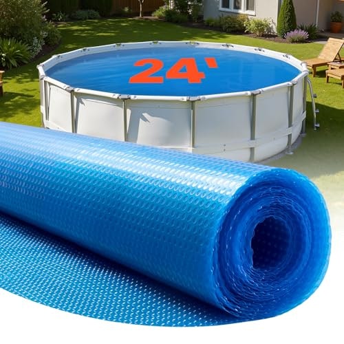 Vevor 24-Foot Round Solar Pool Cover: $91.90 Vevor 24-Foot Round Solar Pool Cover: $91.90