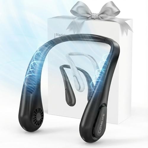 Portable Bladeless Neck Fan: $17.99
