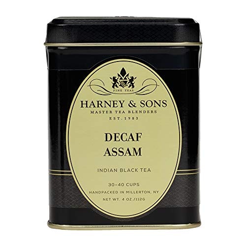 Harney & Sons Decaffeinated Assam Loose Leaf Black Tea 4oz Tin: $10.31 Harney & Sons Decaffeinated Assam Loose Leaf Black Tea 4oz Tin: $10.31