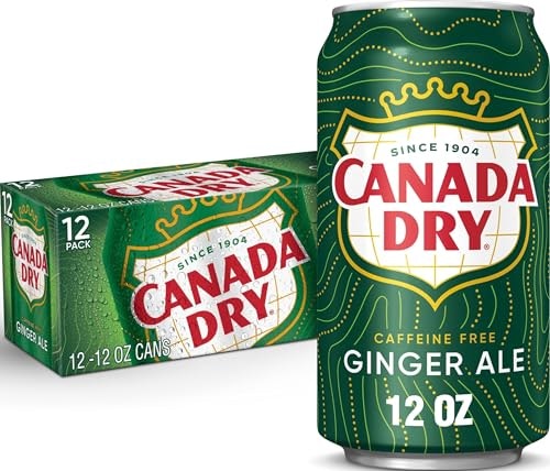Canada Dry Ginger Ale 12-oz. Cans 12-Pack: $5