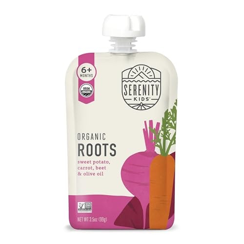 Serenity Kids Organic Roots Baby Food Pouches 6-Pack: $13.95 Serenity Kids Organic Roots Baby Food Pouches 6-Pack: $13.95