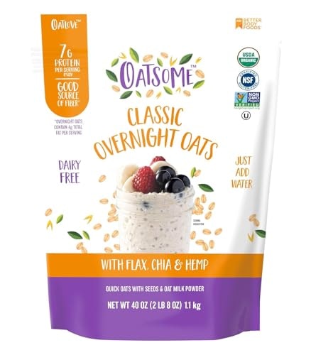 Oatsome 2-pound Overnight Oats: $15.62 Oatsome 2-pound Overnight Oats: $15.62