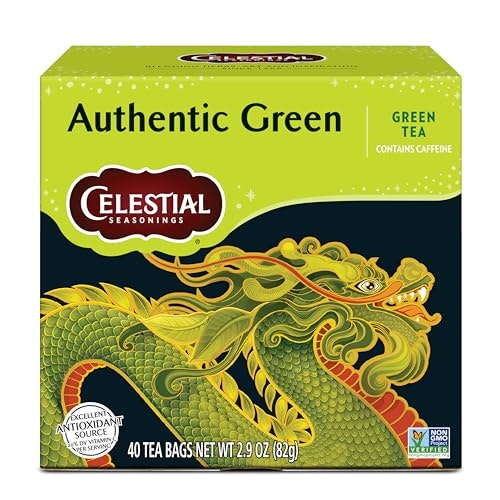 Celestial Seasonings Authentic Green Tea 40-Count: $6.49 Celestial Seasonings Authentic Green Tea 40-Count: $6.49