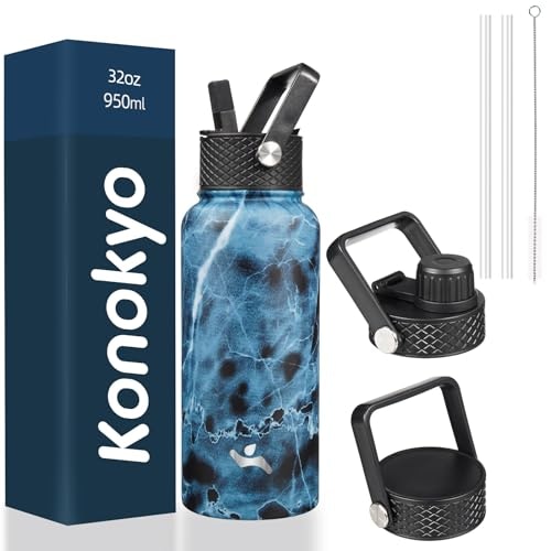 Konokyo 32-ounce Insulated Stainless Steel Water Bottle: $12.38 Konokyo 32-ounce Insulated Stainless Steel Water Bottle: $12.38