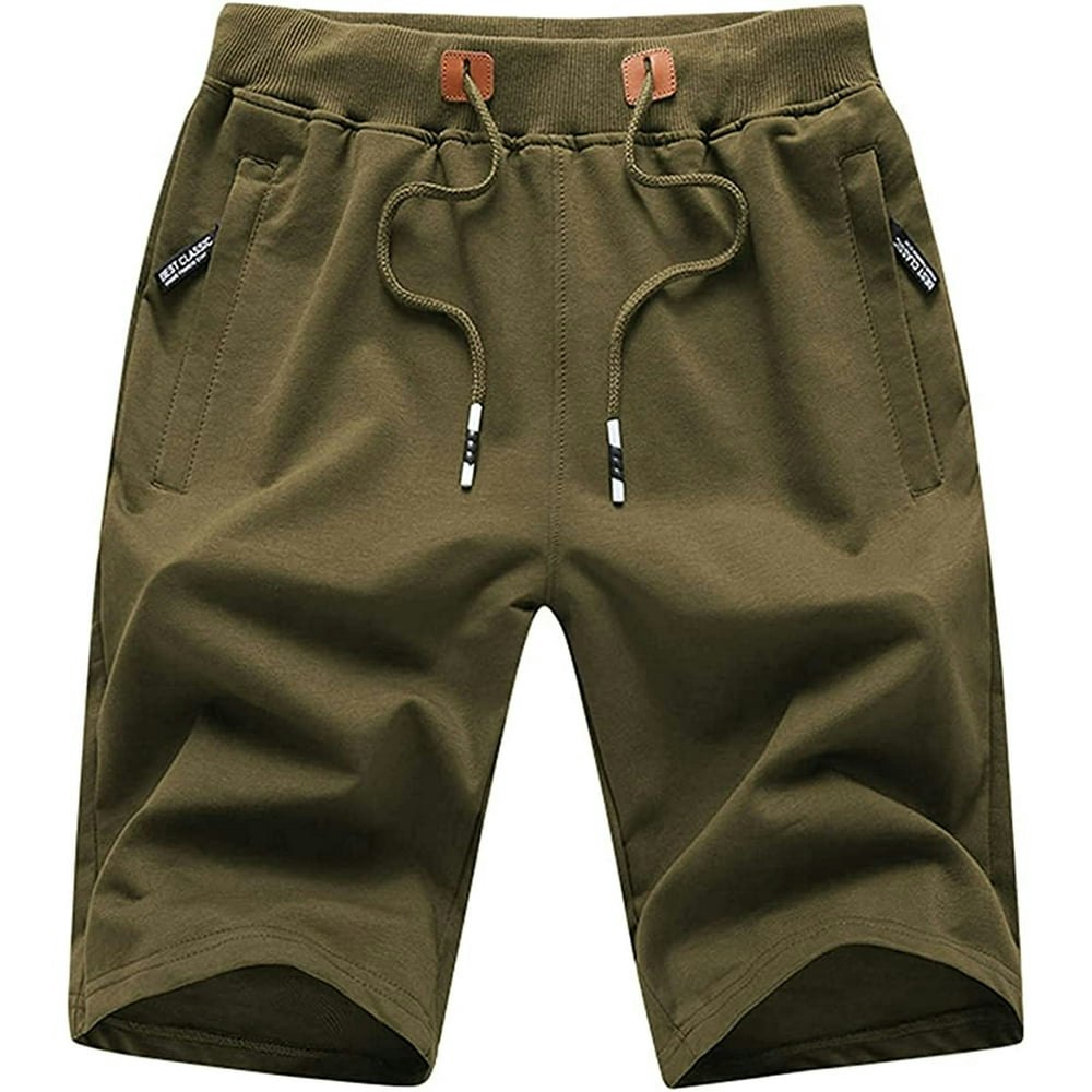 Weilanxin Men's Drawstring Workout Shorts: $9.99