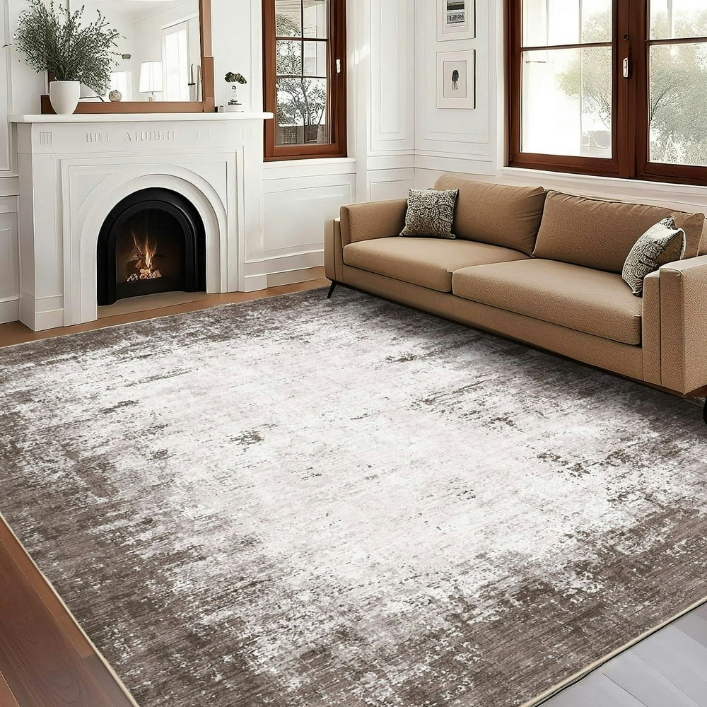 Garvee 5x7-Foot Abstract Area Rug: $32.99