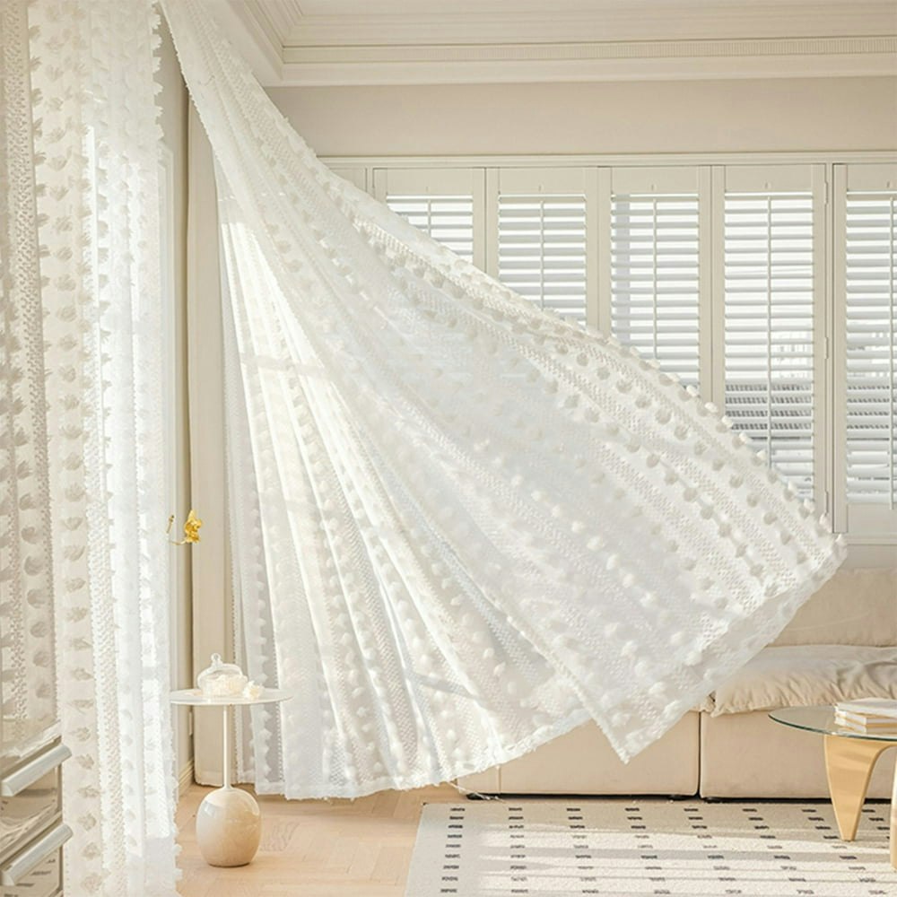 Sheer Striped Voile Window Curtain Panel: $9.94 Sheer Striped Voile Window Curtain Panel: $9.94