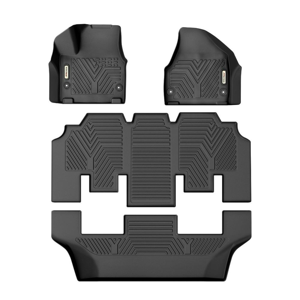 Yitamotor 3-Row TPE Floor Mats for Chrysler Pacifica : $96