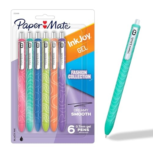 Paper Mate InkJoy 0.7mm Retractable Gel Pens 6-Pack: $8.97 Paper Mate InkJoy 0.7mm Retractable Gel Pens 6-Pack: $8.97