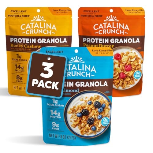 Catalina Crunch Protein Granola 8oz 3-Pack: $17.22 Catalina Crunch Protein Granola 8oz 3-Pack: $17.22