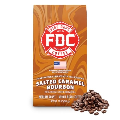 Fire Department Salted Caramel Bourbon Infused Coffee 12-oz: $10.76 Fire Department Salted Caramel Bourbon Infused Coffee 12-oz: $10.76