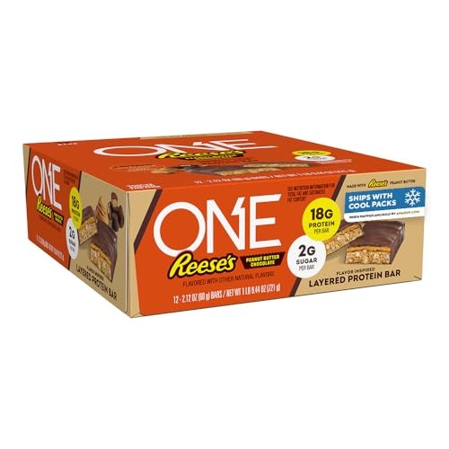 One Reese's Peanut Butter Chocolate Protein Bars 12-Pack: $19.99