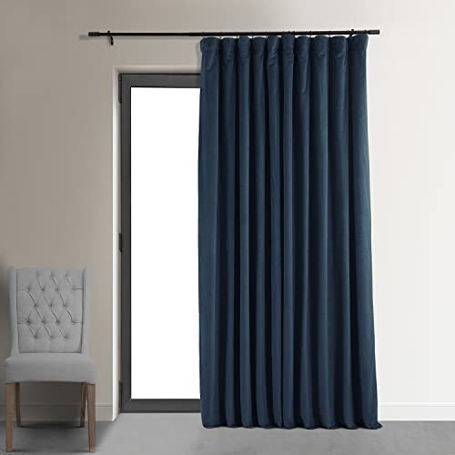 Half Price Drapes Signature Velvet Thermal Blackout Curtain 100" x 108": $89.99 Half Price Drapes Signature Velvet Thermal Blackout Curtain 100" x 108": $89.99