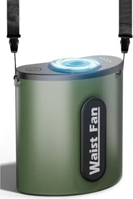 Funnbie 10,000mAh Portable Waist Fan for $9 + free shipping w/ Prime