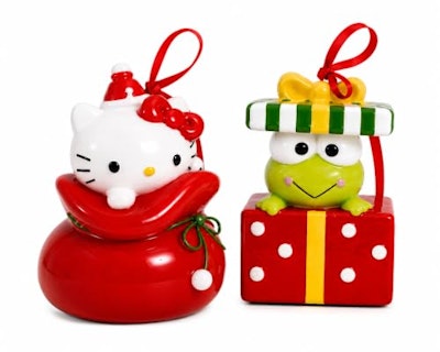 Blue Sky Clayworks Hello Kitty and Keroppi Ceramic Ornament Gift Set for $21 + free shipping w/ Prime