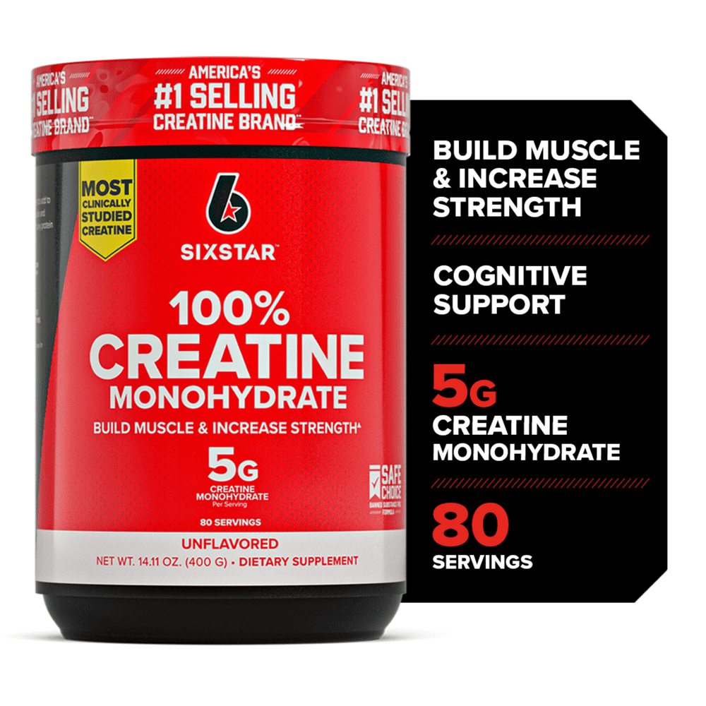 Six Star Pro Nutrition 100% Creatine Powder 14.11-oz.: $14.97