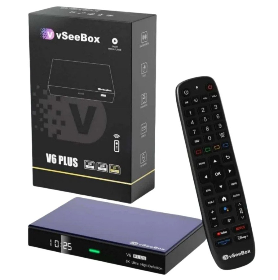 Open-Box vSeeBox V6 Plus 8K UHD Streaming Media Player: $290 Open-Box vSeeBox V6 Plus 8K UHD Streaming Media Player: $290